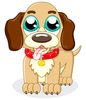 Cute Puppy Cartoon Image